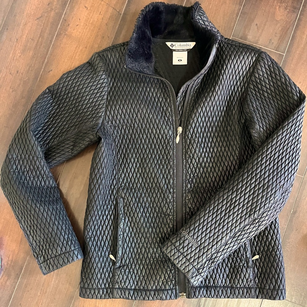 Columbia black diamond coat size medium